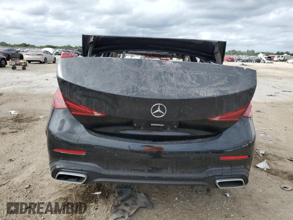2022 Mercedes-Benz C 300 with VIN W1KAF4GB5NR030914, listed as a Copart auction lot 84186504 with Not Provided miles and Non Repairable. Bid and sale history available at DreamBid. Image 6.