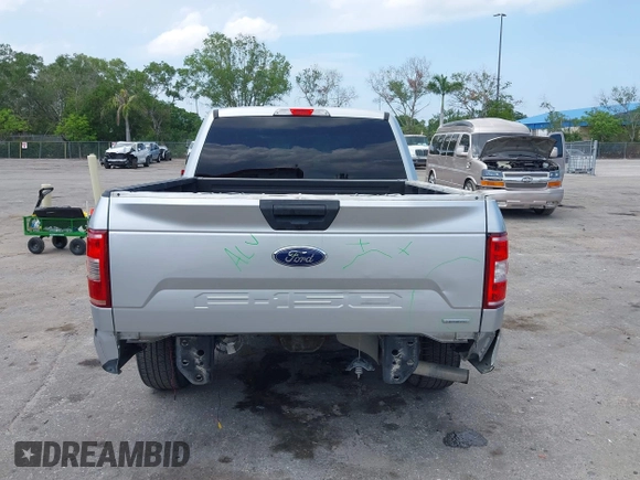2018 Ford F-150 XL with VIN 1FTEW1CP6JFA35949, listed as a IAAI auction lot 42322549 with 104,044 mi miles and . Bid and sale history available at DreamBid. Image 17.