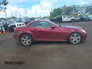 2009 Mercedes-Benz SLK 350 with VIN WDBWK58F19F190541, listed as a IAAI auction lot 42464400 with 109,484 mi miles and . Bid and sale history available at DreamBid. Image 13.