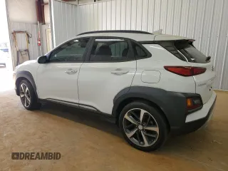 2020 Hyundai Kona Limited with VIN KM8K33A58LU449639, listed as a Copart auction lot 50027475 with 50,775 mi miles and Clean Title. Bid and sale history available at carsss.com. Image 2.