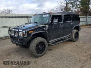 2006 Hummer H2 with VIN 5GRGN23U26H101611, listed as a Copart auction lot 43581085 with 121,043 mi miles and Salvage Title. Bid and sale history available at carsss.com. Image 1.