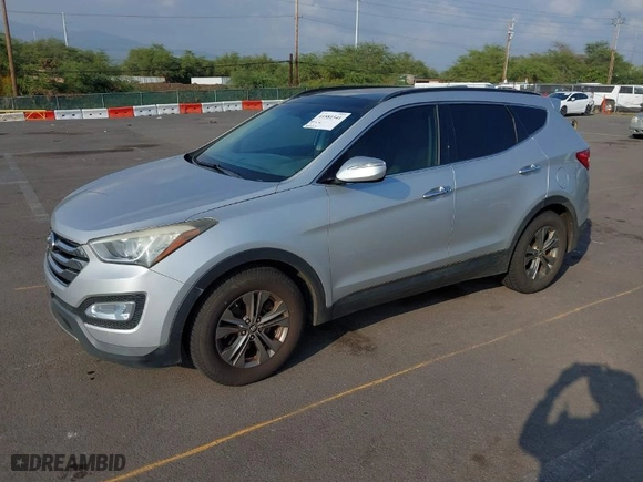 2014 Hyundai Santa Fe Sport with VIN 5XYZUDLB3EG160312, listed as a IAAI auction lot 41581541 with NaN miles. Bid and sale history available at carsss.com. Image 2.