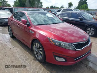 2014 Kia Optima SXL Turbo z VIN 5XXGR4A68EG310823, wystawiony jako IAAI lot #42712280 z przebiegiem 186 852 mil mil oraz . Historia ofert i sprzedaży dostępna na DreamBid. Obrazek 1.