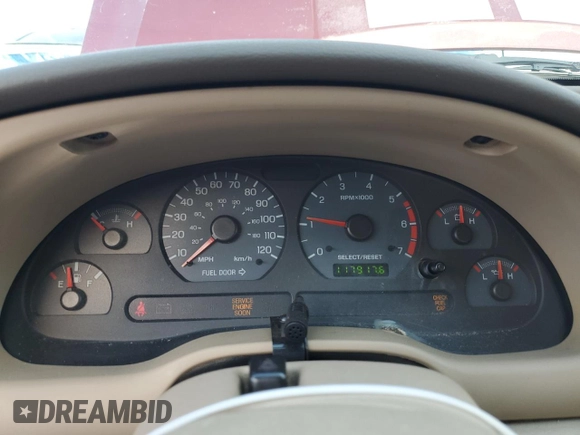 2004 Ford Mustang Deluxe with VIN 1FAFP44484F109180, listed as a Copart auction lot 53024575 with 117,917 mi miles and Salvage Title. Bid and sale history available at carsss.com. Image 9.