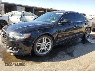 2015 Audi A6 2.0T Premium with VIN WAUCFAFC3FN038303, listed as a Copart auction lot 75356394 with 108,196 mi miles and Clean Title. Bid and sale history available at carsss.com. Image 1.
