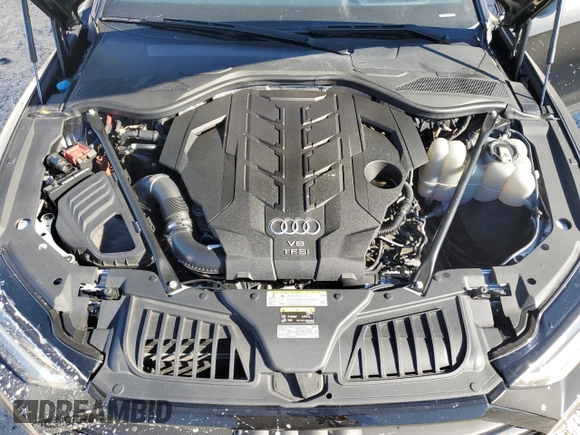 2020 Audi A8 L with VIN WAU8EAF84LN014527, listed as a Copart auction lot 84601094 with 34,620 mi miles and Salvage Title. Bid and sale history available at carsss.com. Image 11.