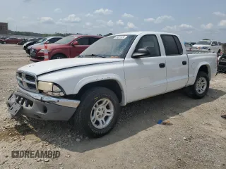2004 Dodge Dakota SLT with VIN 1D7HL48K14S719751, listed as a Copart auction lot 64031654 with 288,226 mi miles and Salvage Title. Bid and sale history available at DreamBid. Image 1.