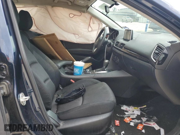 2016 Mazda 3 i Sport with VIN 3MZBM1U77GM284855, listed as a Copart auction lot 54549165 with 132,067 mi miles and Salvage Title. Bid and sale history available at DreamBid. Image 7.