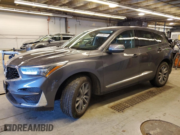 2020 Acura RDX Technology with VIN 5J8TC2H50LL003954, listed as a Copart auction lot 42628915 with 28,965 mi miles and Salvage title. Bid and sale history available at DreamBid. Image 1.