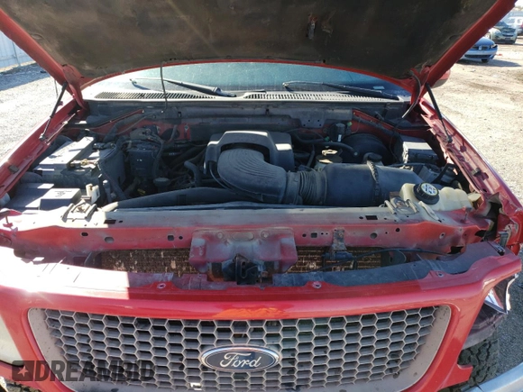2003 Ford F-150 XL with VIN 2FTRX18L43CA27335, listed as a Copart auction lot 42251385 with 0 mi miles and Salvage Title. Bid and sale history available at carsss.com. Image 11.