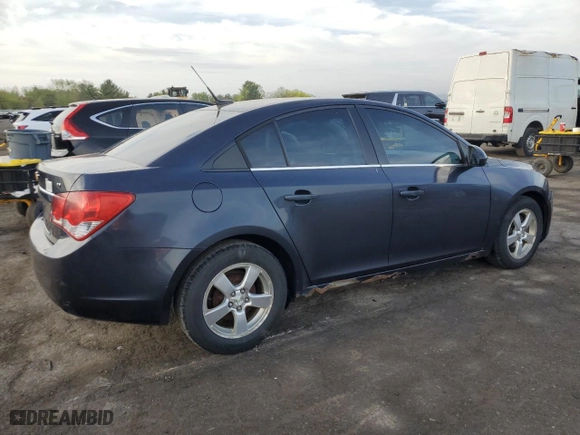 2014 Chevrolet Cruze 1LT with VIN 1G1PC5SB6E7178326, listed as a Copart auction lot 54048465 with 168,095 mi miles and Clean Title. Bid and sale history available at carsss.com. Image 3.