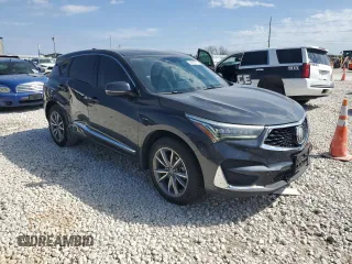 2019 Acura RDX w/Technology Pkg with VIN 5J8TC1H56KL010321, listed as a Copart auction lot 46995715 with 128,088 mi miles and Salvage Title. Bid and sale history available at carsss.com. Image 4.