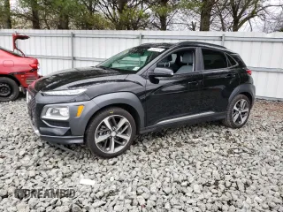 2021 Hyundai Kona Ultimate with VIN KM8K5CA53MU609454, listed as a Copart auction lot 45005193 with 14,695 mi miles. Bid and sale history available at carsss.com. Image 1.