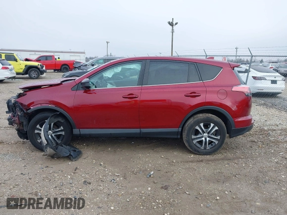 2018 Toyota RAV4 LE with VIN 2T3ZFREV9JW514778, listed as a IAAI auction lot 41202060 with 99,405 mi miles. Bid and sale history available at carsss.com. Image 14.