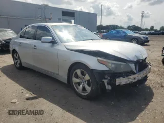 2004 BMW 5 Series 530i with VIN WBANA73564B800442, listed as a Copart auction lot 60281575 with 152,888 mi miles and Clean title. Bid and sale history available at DreamBid. Image 4.