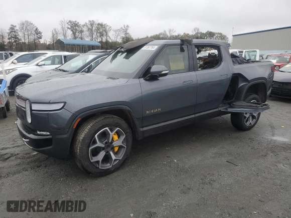 2022 Rivian R1T Adventure z VIN 7FCTGAAA5NN014020, wystawiony jako Copart lot #81367764 z przebiegiem Nie podano mil oraz Szkody całkowita. Historia ofert i sprzedaży dostępna na DreamBid. Obrazek 1.