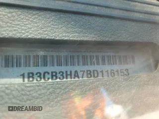 2011 Dodge Caliber Mainstreet z VIN 1B3CB3HA7BD116153, wystawiony jako Copart lot #53153945 z przebiegiem Nie podano mil oraz Szkody całkowita. Historia ofert i sprzedaży dostępna na DreamBid. Obrazek 13.