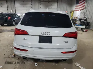 2015 Audi Q5 Premium Plus with VIN WA1LFAFP1FA011284, listed as a Copart auction lot 55804145 with 160,712 mi miles and Clean title. Bid and sale history available at DreamBid. Image 6.