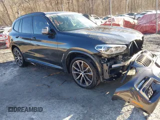 2020 BMW X3 M40i with VIN 5UXTY9C02L9B37058, listed as a IAAI auction lot 41597200 with 29,715 mi miles and . Bid and sale history available at DreamBid. Image 1.