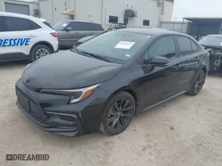 2023 Toyota Corolla SE with VIN 5YFS4MCE5PP147992, listed as a IAAI auction lot 41707637 with 3,465 mi miles. Bid and sale history available at carsss.com. Image 2.