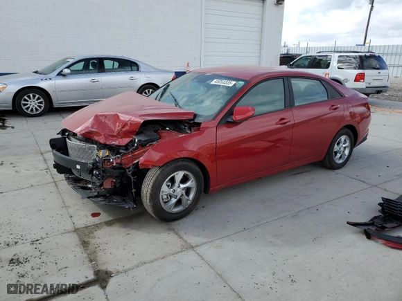 2022 Hyundai Elantra SE with VIN KMHLL4AG5NU349383, listed as a Copart auction lot 45053335 with 5,903 mi miles and Salvage Title. Bid and sale history available at carsss.com. Image 1.