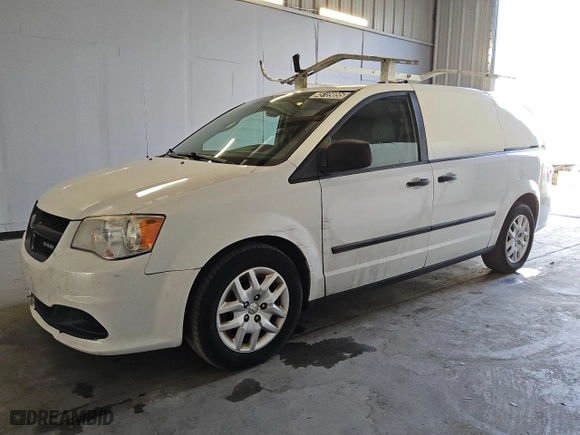 2015 Ram Cargo Van Tradesman with VIN 2C4JRGAG5FR679647, listed as a Copart auction lot 45189895 with 138,072 mi miles and Clean Title. Bid and sale history available at carsss.com. Image 1.