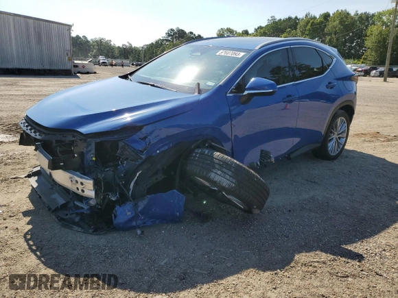 2023 Lexus NX with VIN 2T2GKCEZ3PC012429, listed as a Copart auction lot 57607093 with 6,476 mi miles. Bid and sale history available at carsss.com. Image 1.