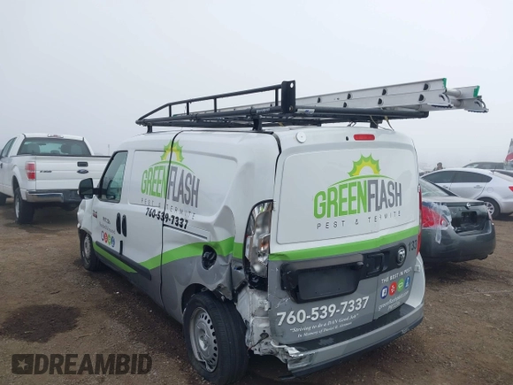 2022 Ram ProMaster City Cargo with VIN ZFB636VP6N6W03133, listed as a IAAI auction lot 41529406 with 27,876 mi miles and . Bid and sale history available at DreamBid. Image 6.