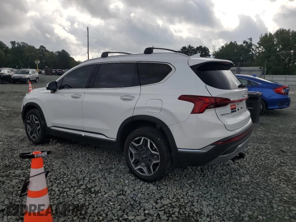 2023 Hyundai Santa Fe Hybrid Limited with VIN 5NMS5DA15PH012681, listed as a Copart auction lot 72999944 with 26,761 mi miles and Salvage Title. Bid and sale history available at carsss.com. Image 2.