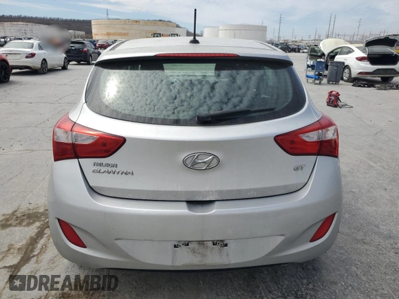 2015 Hyundai Elantra GT with VIN KMHD35LH7FU245253, listed as a Copart auction lot 50713135 with 109,320 mi miles and Salvage Title. Bid and sale history available at carsss.com. Image 6.