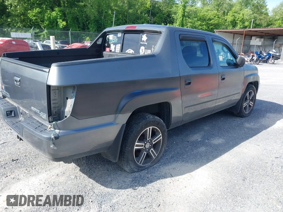 2009 Honda Ridgeline RTL with VIN 2HJYK16539H503533, listed as a IAAI auction lot 42307300 with 206,102 mi miles and . Bid and sale history available at DreamBid. Image 4.