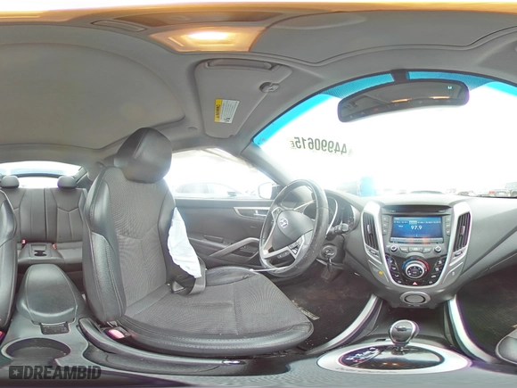 2013 Hyundai Veloster RE:MIX with VIN KMHTC6AD1DU105035, listed as a Copart auction lot 44990615 with 131,213 mi miles and Clean Title. Bid and sale history available at carsss.com. Image 13.