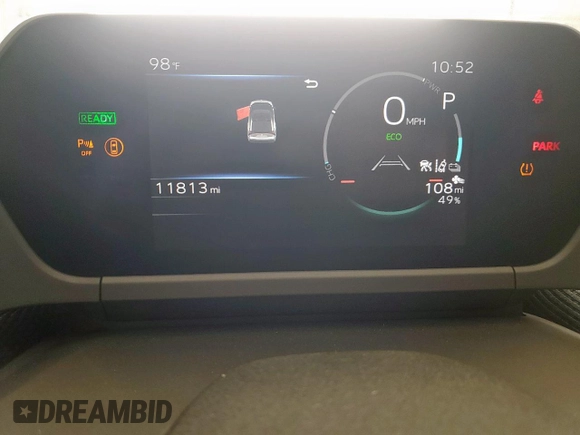 2024 Toyota bZ4X XLE with VIN JTMAAAAA1RA050959, listed as a Copart auction lot 66260445 with 11,813 mi miles and Clean title. Bid and sale history available at DreamBid. Image 9.