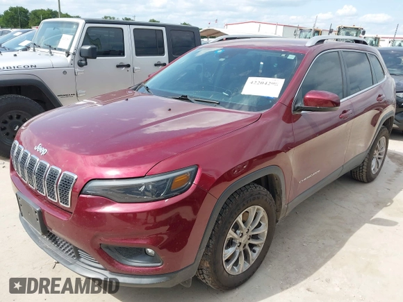 2021 Jeep Cherokee Altitude z VIN 1C4PJLLB0MD155026, wystawiony jako IAAI lot #42204298 z przebiegiem 63 491 mil mil oraz . Historia ofert i sprzedaży dostępna na DreamBid. Obrazek 17.