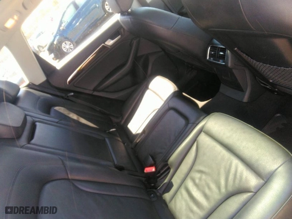2013 Audi Q5 Premium Plus with VIN WA1LFAFP6DA029437, listed as a IAAI auction lot 41890390 with 135,412 mi miles. Bid and sale history available at carsss.com. Image 8.