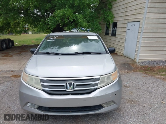2012 Honda Odyssey Touring with VIN 5FNRL5H95CB101605, listed as a IAAI auction lot 42025163 with 286,421 mi miles. Bid and sale history available at carsss.com. Image 13.