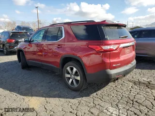 2019 Chevrolet Traverse LT Leather with VIN 1GNERHKW6KJ280409, listed as a Copart auction lot 43862735 with 120,798 mi miles and Salvage Title. Bid and sale history available at carsss.com. Image 2.