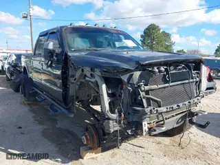 2015 Ford Super Duty F-250 SRW Lariat with VIN 1FT7W2BT7FEA07555, listed as a IAAI auction lot 41650467 with 133,646 mi miles. Bid and sale history available at carsss.com. Image 1.