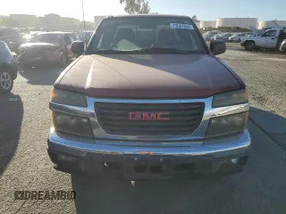 2005 GMC Canyon SLE Z85 with VIN 1GTCS196858146188, listed as a Copart auction lot 73087244 with 213,815 mi miles and Salvage Title. Bid and sale history available at carsss.com. Image 5.