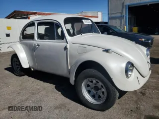 1969 Volkswagen Beetle with VIN 1190492991, listed as a Copart auction lot 46462205 with 18,726 mi miles and Clean Title. Bid and sale history available at DreamBid. Image 4.