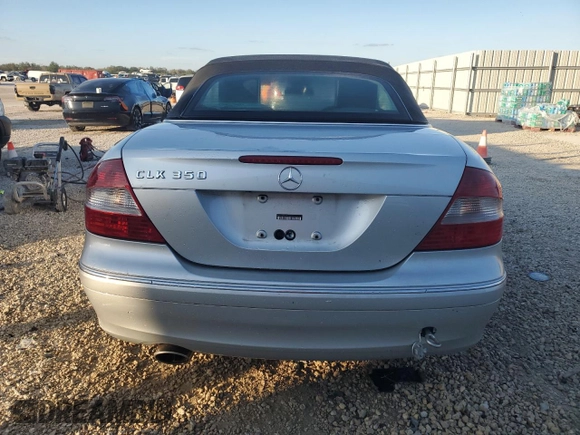 2007 Mercedes-Benz CLK 350 with VIN WDBTK56F67F226727, listed as a Copart auction lot 83053944 with 92,829 mi miles and Non Repairable. Bid and sale history available at DreamBid. Image 6.