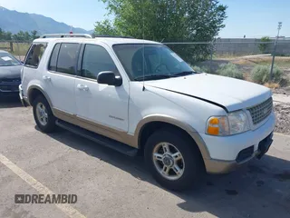 2002 Ford Explorer Eddie Bauer with VIN 1FMZU74E32ZB77338, listed as a IAAI auction lot 42321438 with 347,975 mi miles and . Bid and sale history available at DreamBid. Image 1.