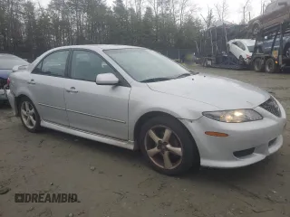 2004 Mazda 6 i with VIN 1YVFP80C045N09474, listed as a Copart auction lot 85890304 with 200,748 mi miles and Salvage Title. Bid and sale history available at DreamBid. Image 4.