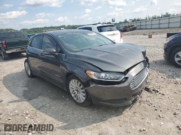 2016 Ford Fusion SE Hybrid with VIN 3FA6P0LUXGR405089, listed as a Copart auction lot 58940475 with Not provided miles and Salvage title. Bid and sale history available at DreamBid. Image 4.