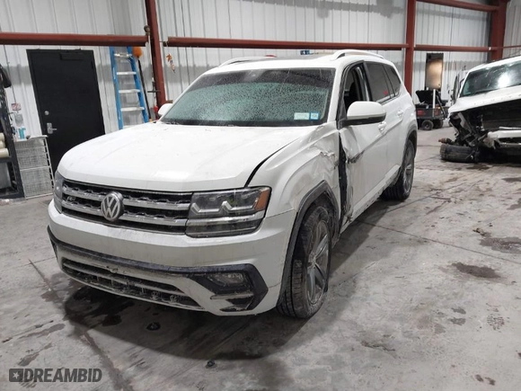 2019 Volkswagen Atlas 3.6L V6 SE w/Technology R-Line with VIN 1V2XR2CA0KC595596, listed as a IAAI auction lot 41410019 with 103,336 mi miles. Bid and sale history available at carsss.com. Image 2.