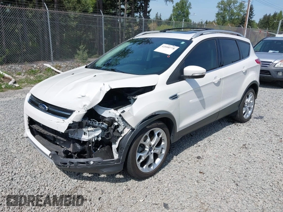 2016 Ford Escape Titanium with VIN 1FMCU9J93GUA40252, listed as a IAAI auction lot 42000778 with 37,914 mi miles. Bid and sale history available at carsss.com. Image 18.