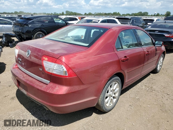 2006 Mercury Milan with VIN 3MEFM07156R603787, listed as a Copart auction lot 63317745 with 83,704 mi miles and Salvage title. Bid and sale history available at DreamBid. Image 3.