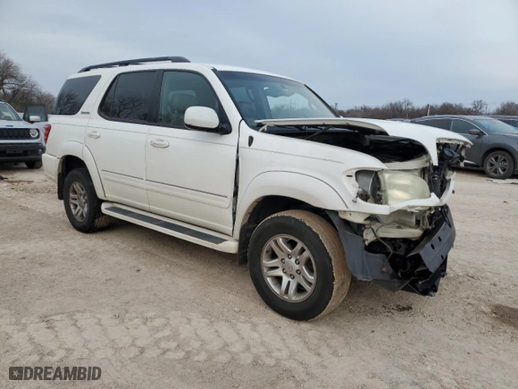 2004 Toyota Sequoia Limited with VIN 5TDBT48A34S213774, listed as a Copart auction lot 45652025 with 176,509 mi miles and Salvage Title. Bid and sale history available at carsss.com. Image 4.