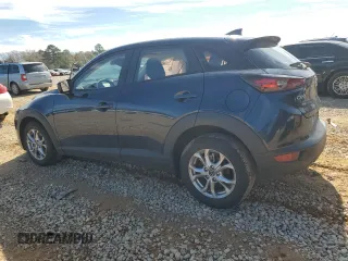 2021 Mazda CX-3 Sport with VIN JM1DKDB78M1515924, listed as a Copart auction lot 43688325 with 56,271 mi miles and Salvage Title. Bid and sale history available at carsss.com. Image 2.