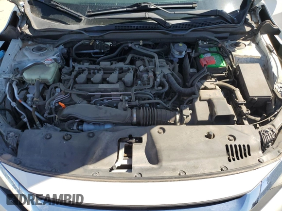 2017 Honda Civic Sedan EX-L with VIN 2HGFC1F74HH633444, listed as a Copart auction lot 48057565 with 100,007 mi miles and Salvage Title. Bid and sale history available at carsss.com. Image 12.